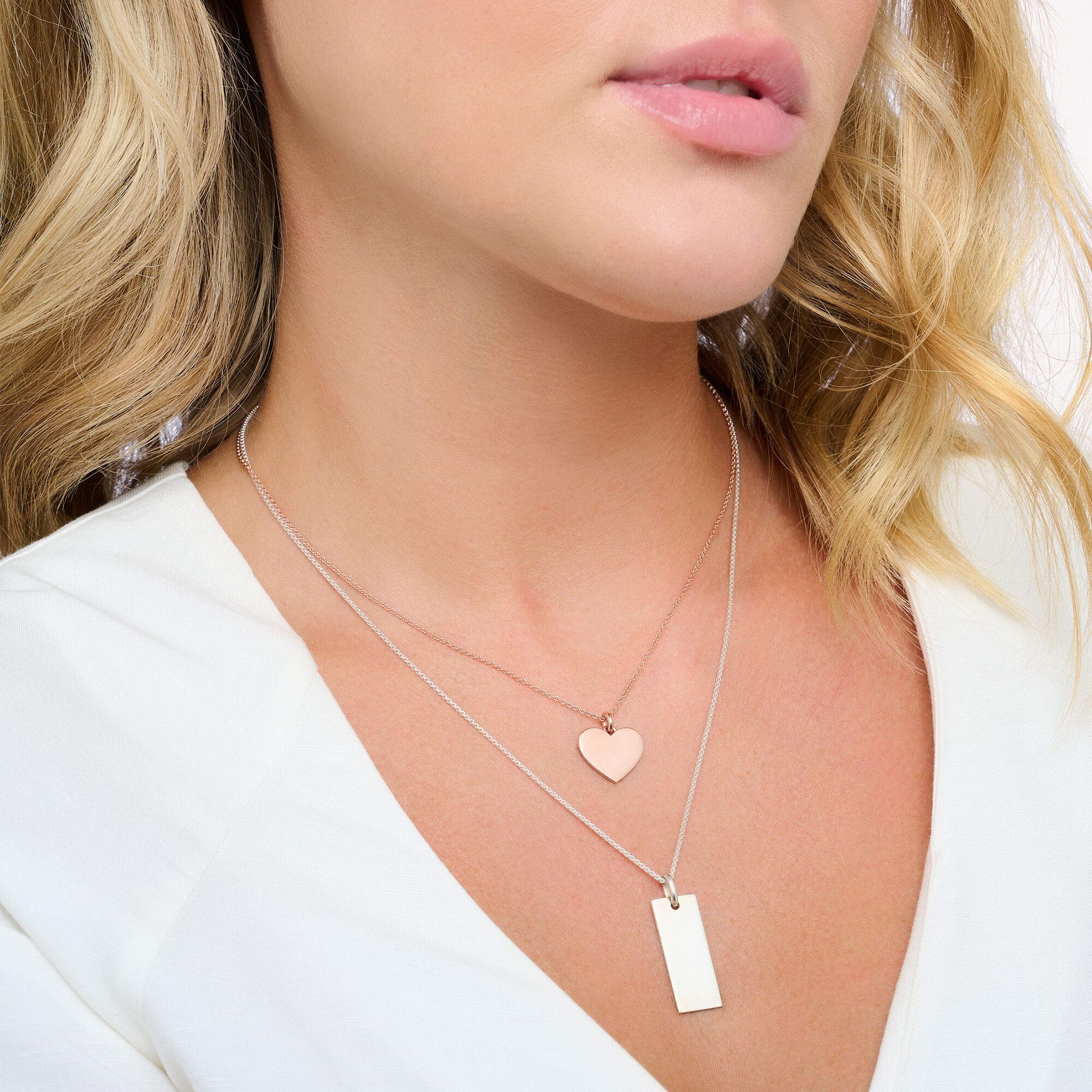 Halsband Tag Silver Ke2141 001 21 - Dahlströms Guld