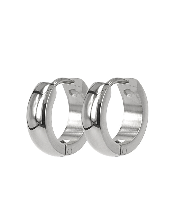 Örhängen / Klara 13mm Örhängen Stål