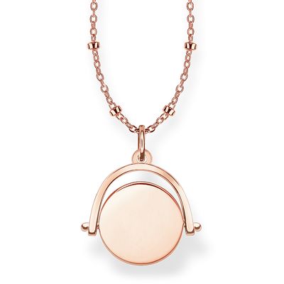 Halsband Rosé Lbke0003 415 12 L45V - Dahlströms Guld