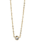 Halsband Lilly Kort 4Mm Guld - Dahlströms Guld