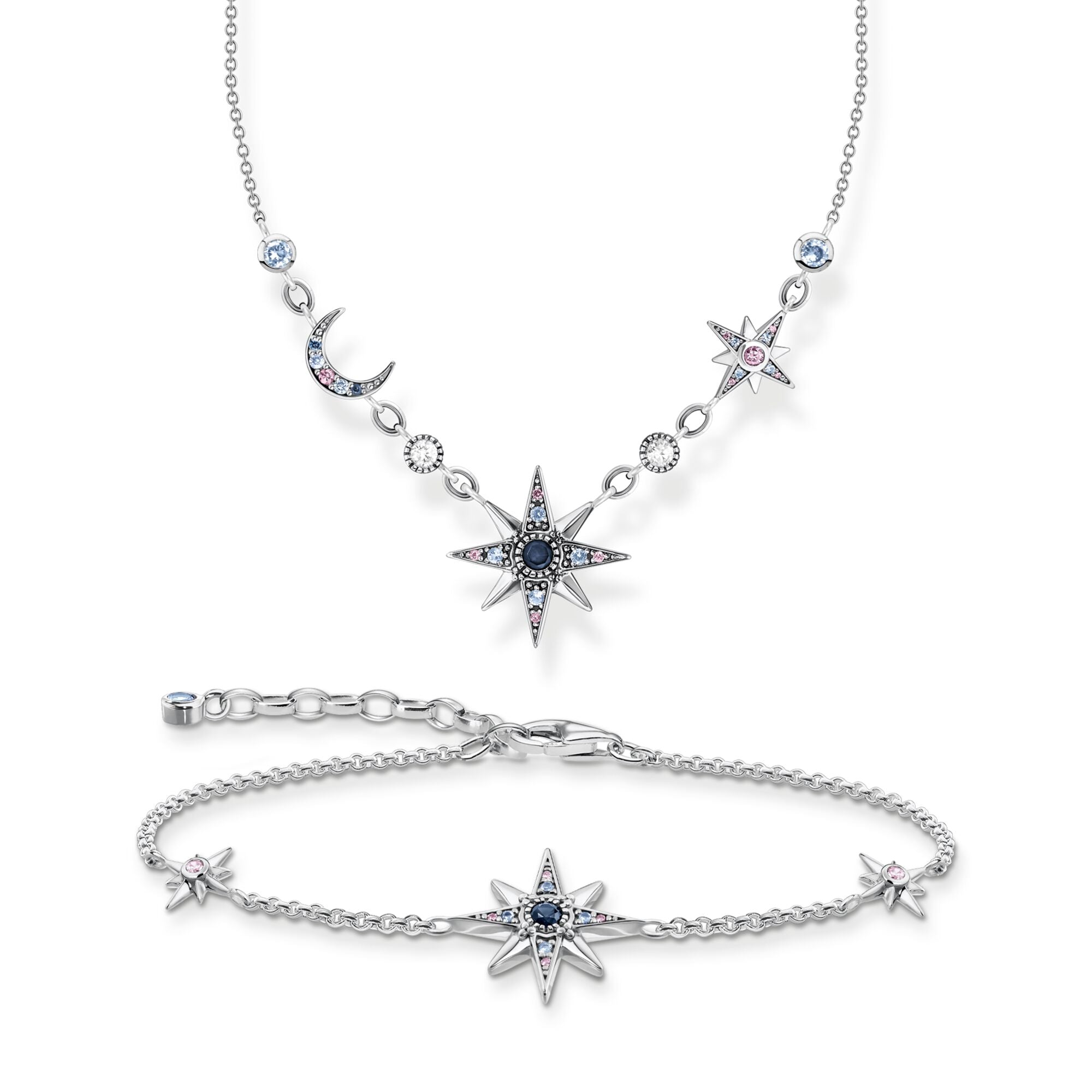 Armband Royalty Stjärnor Med Stenar Silver A20379457 - Dahlströms Guld