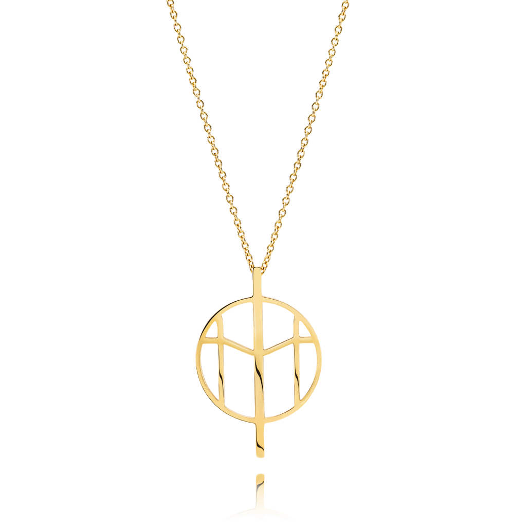 Halsband M Gold Mo717 - Dahlströms Guld