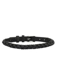 Armband Max Svart (Veganskt Läder) - Dahlströms Guld