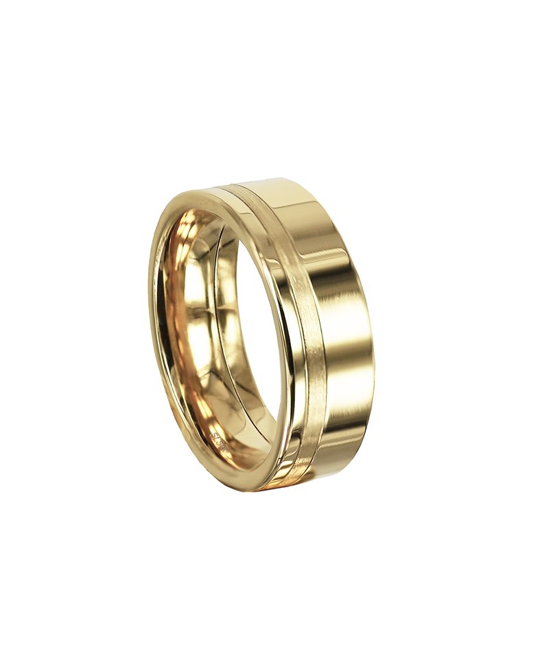 Moltas Plain Ring Guld Xs, M, L