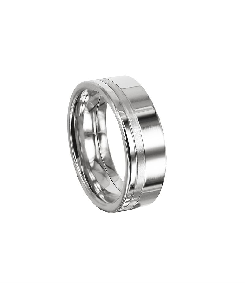 Moltas Plain Ring Stål M, L