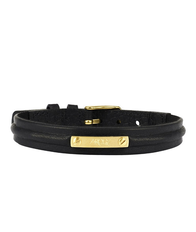 Armband Noel Black/Gold - Dahlströms Guld