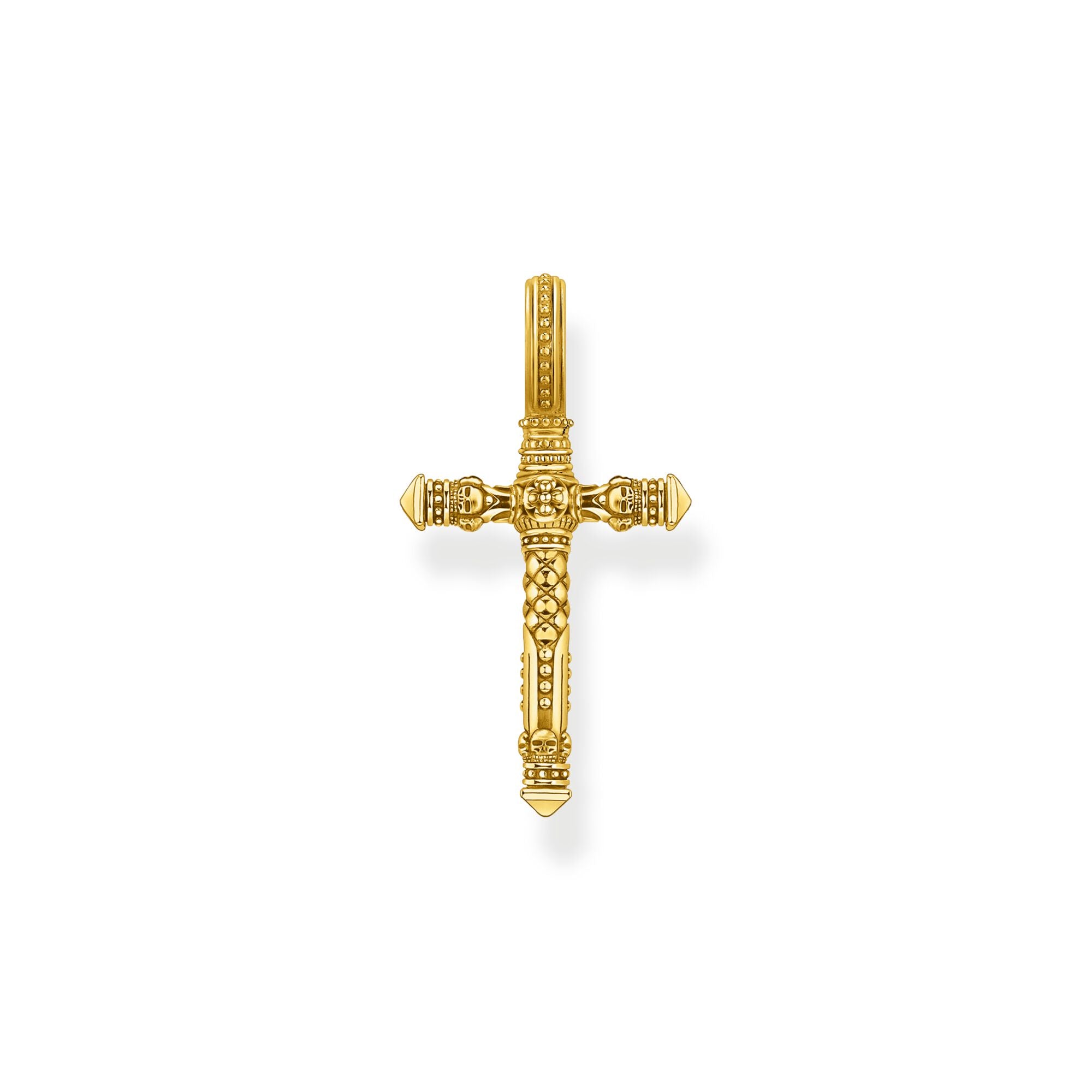 Hängsmycke Kors Guldfärgat Pe503 413 39 - Dahlströms Guld