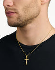 Hängsmycke Kors Guldfärgat Pe503 413 39 - Dahlströms Guld