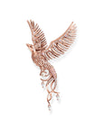 Hängsmycke Fenix Med Rosa Stenar Roséguld Pe937 426 7 - Dahlströms Guld