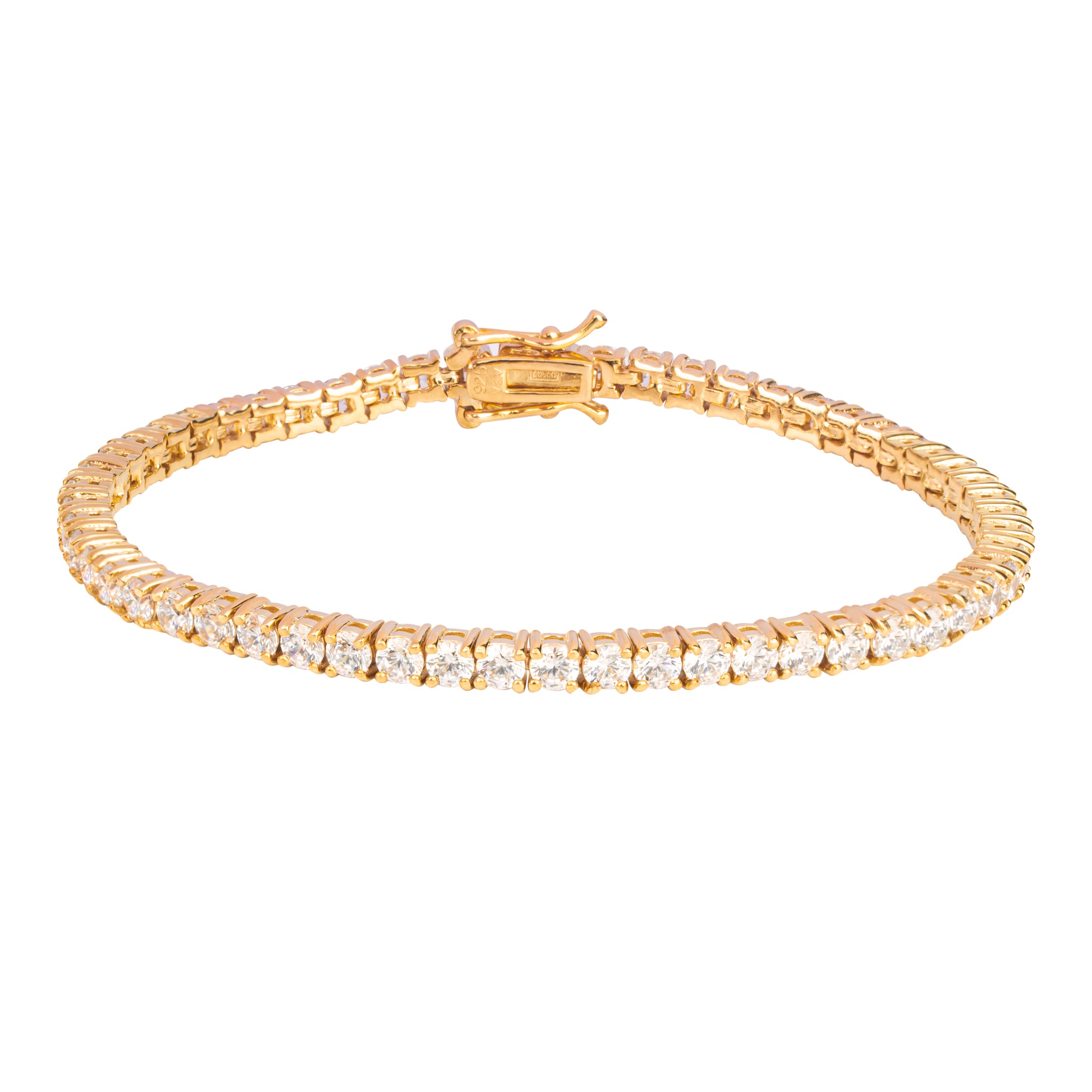 Armband med Cubic Zirconia - Dahlströms Guld