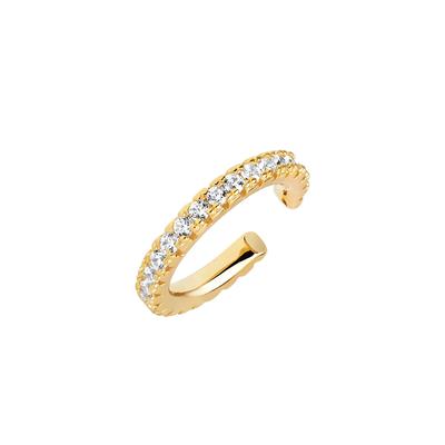 Örhängen Ear Cuff Ellera Piccolo 18K Guldpläterad Med Vita Zirkonia Sj E42035 Cz Sg - Dahlströms Guld