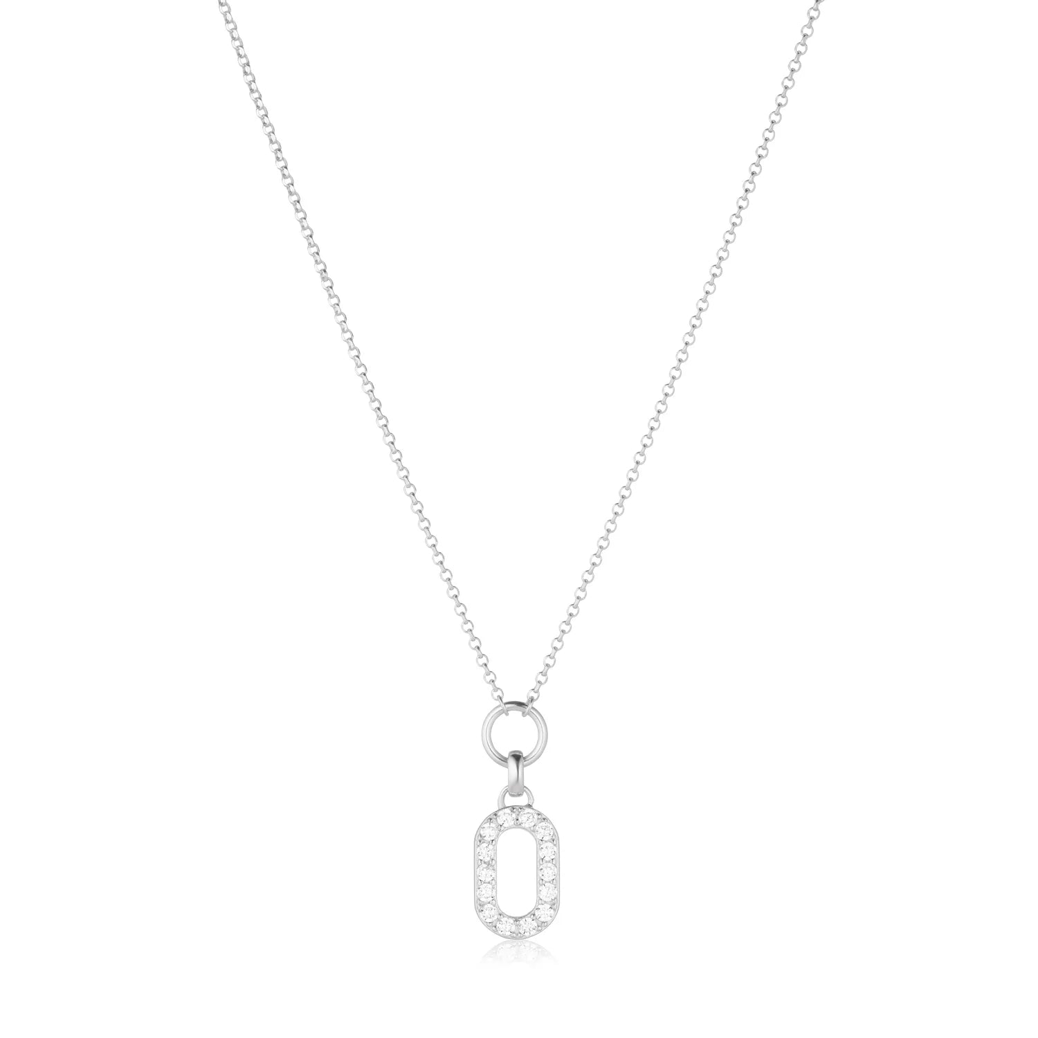 Halsband Capizzi Piccolo Vit Zirkoniumoxid Sj N42230 Cz - Dahlströms Guld