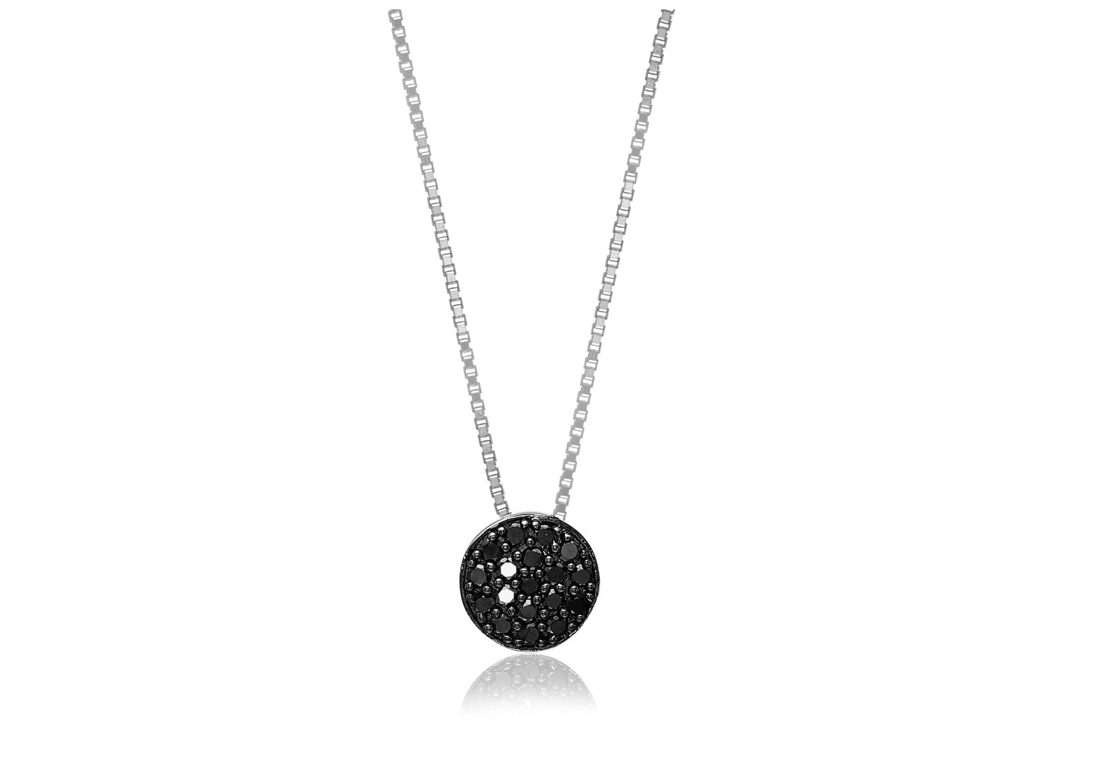 Halsband Pendant Sacile Sj P2071 Bk - Dahlströms Guld