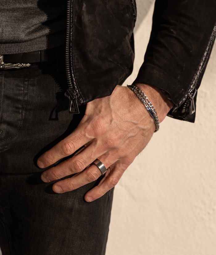 Ring Walter Stål Matt - Dahlströms Guld