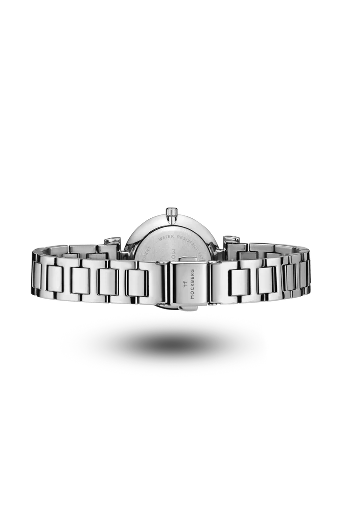 Klocka Modest Links 28 Mm Silver Mo626 - Dahlströms Guld