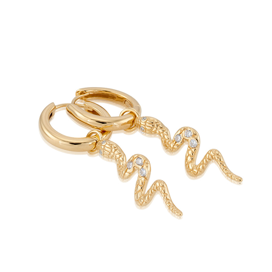 Örhängen Snake - Dahlströms Guld