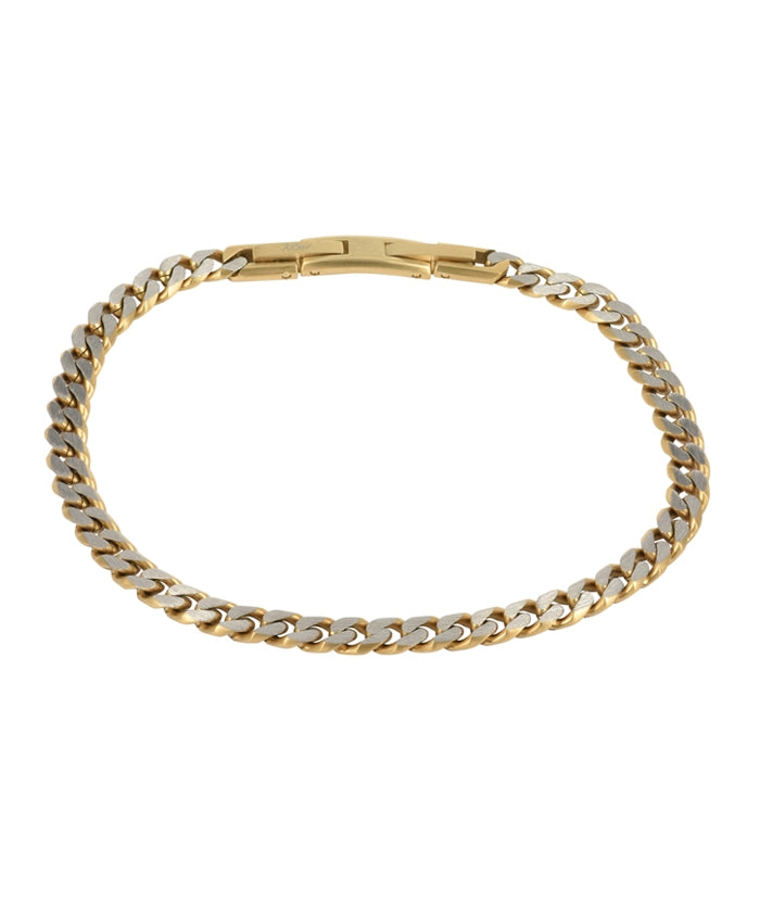 Armband Texas Small Br Steel/Gold - Dahlströms Guld
