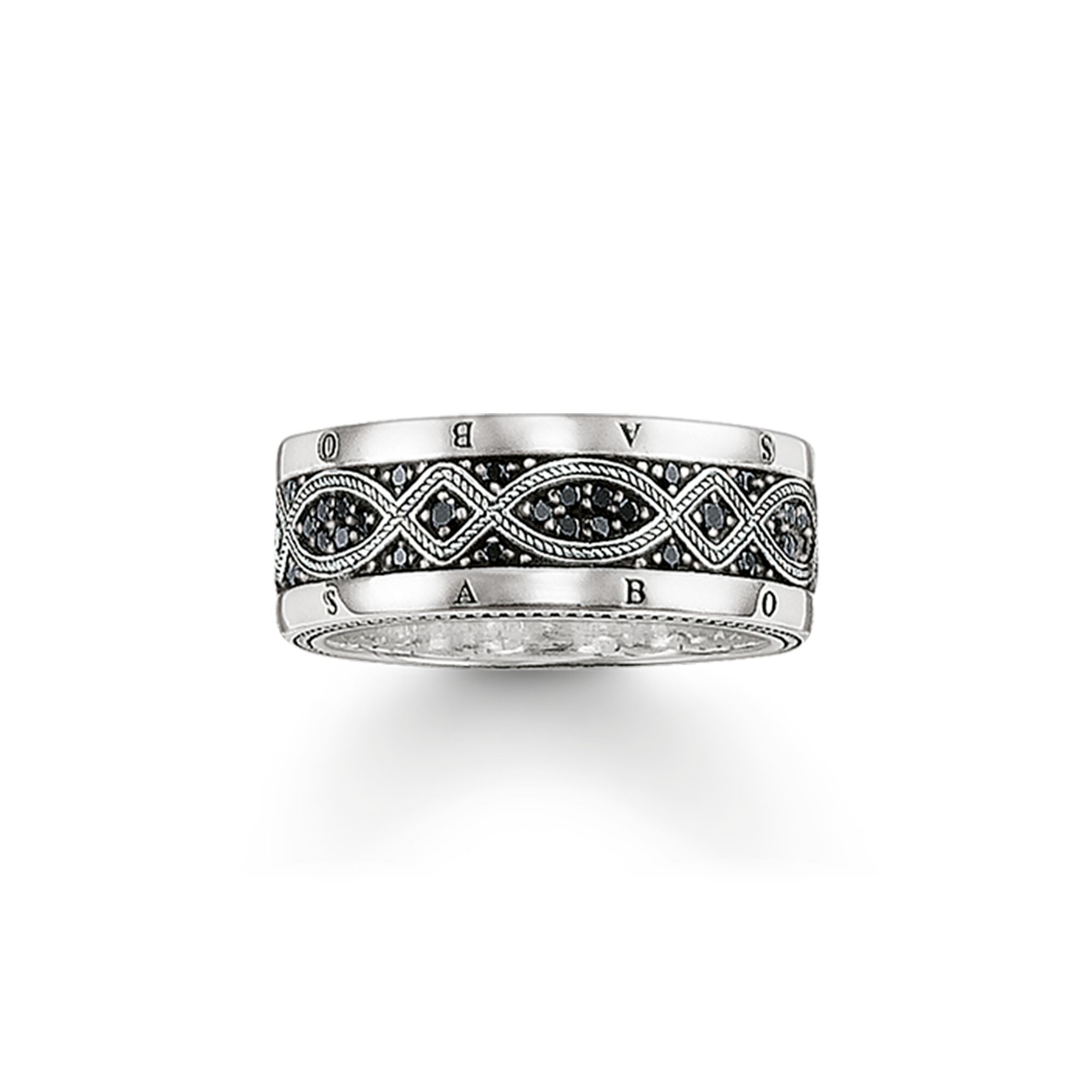 Ring Band Love Knot - Dahlströms Guld