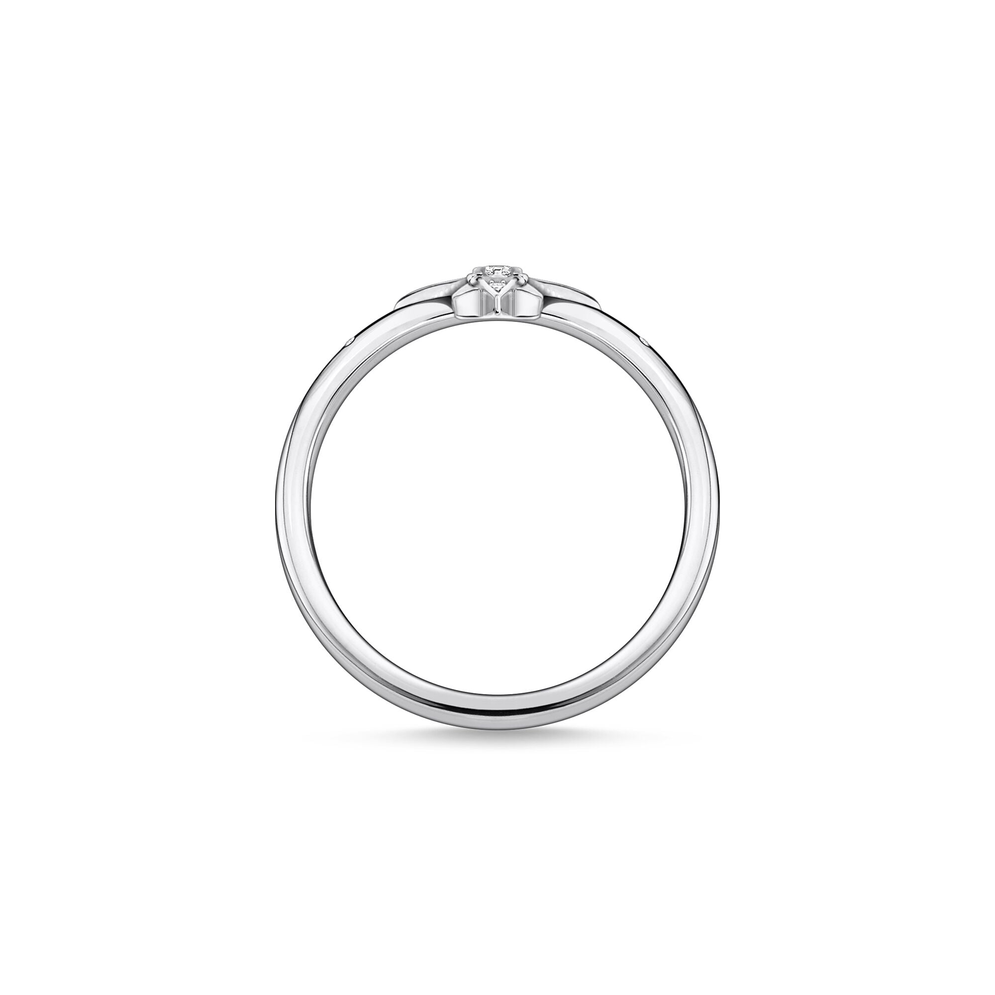 Ring Stjärna Stenar Silver - Dahlströms Guld