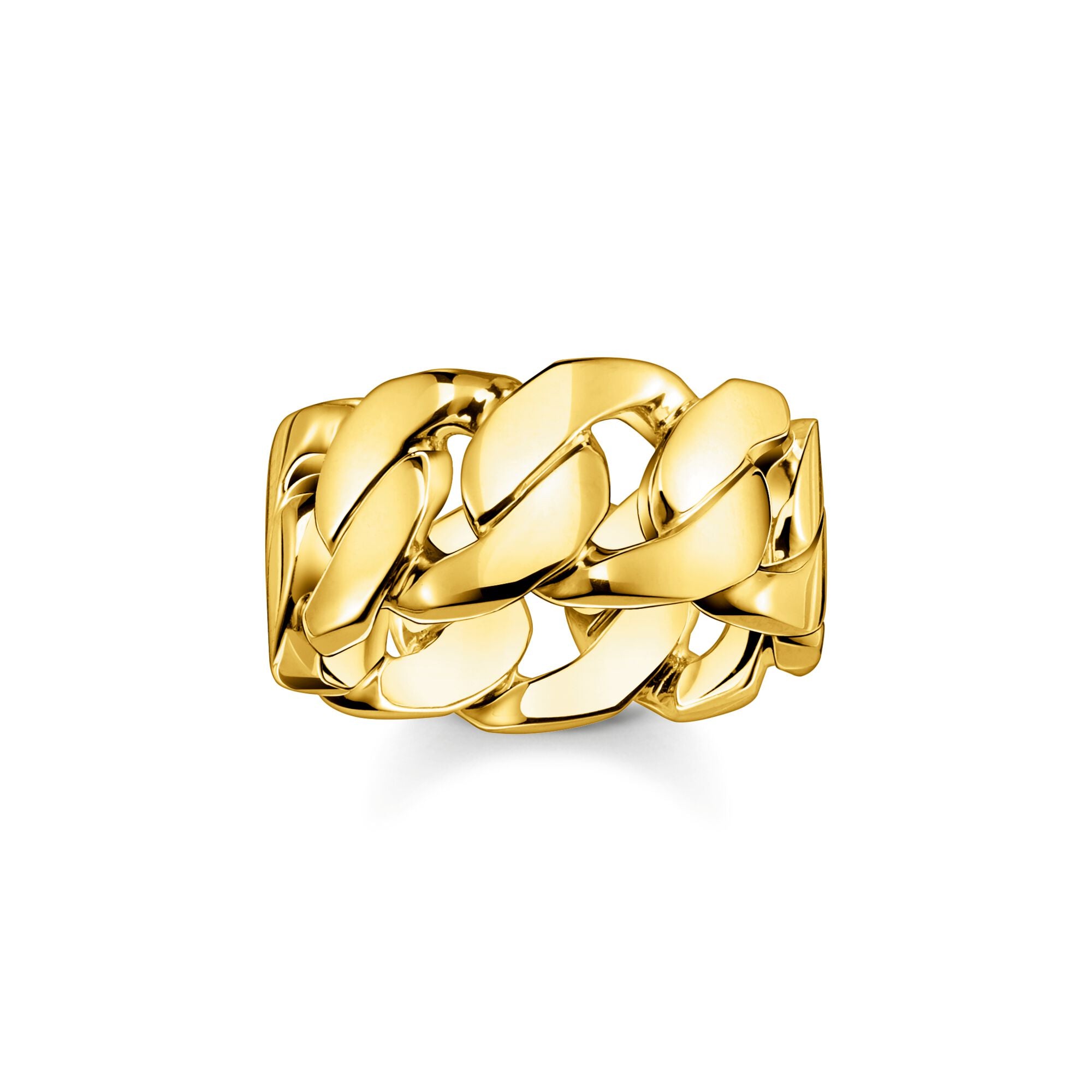 Ring Länkar Guldfärgad - Dahlströms Guld