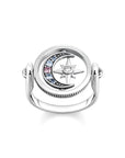 Ring Royalty Stjärna & Måne Silver - Dahlströms Guld