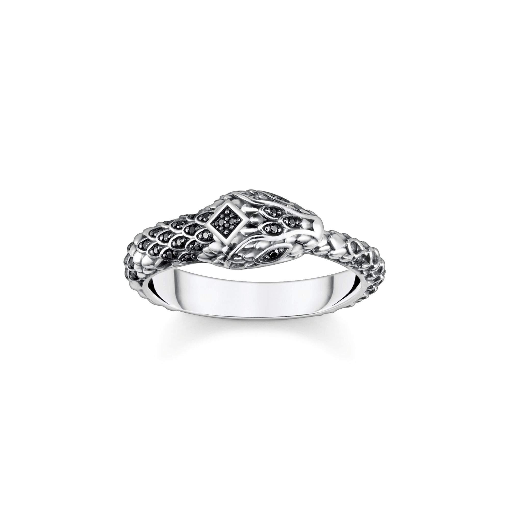 Ring Svärtad Orm - Dahlströms Guld