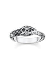 Ring Svärtad Orm - Dahlströms Guld