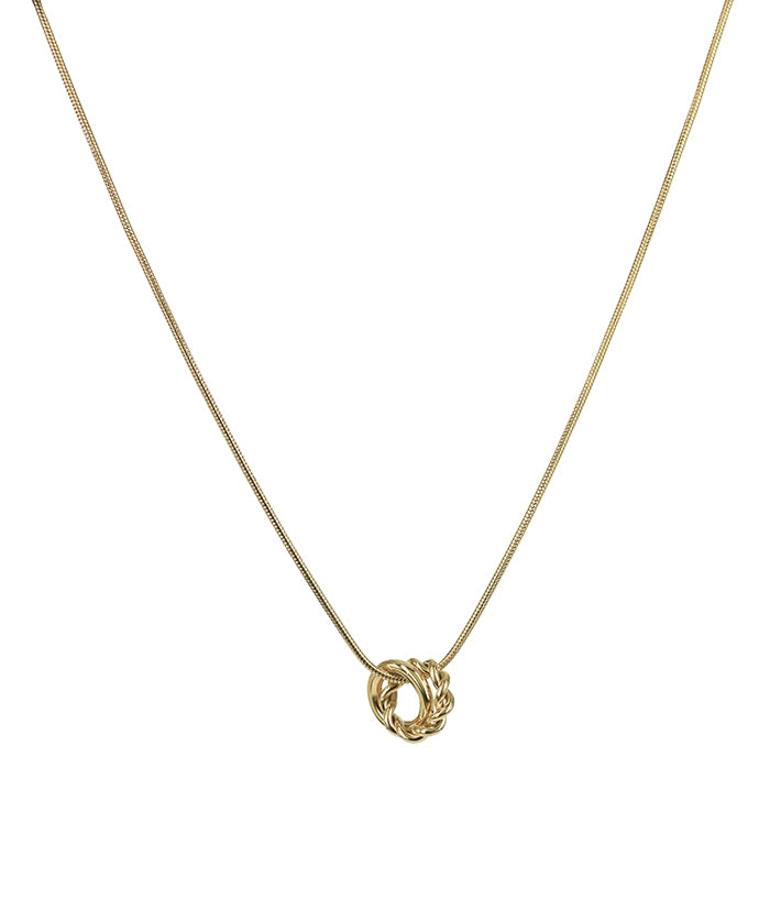 Halsband Twist Mini Guld - Dahlströms Guld
