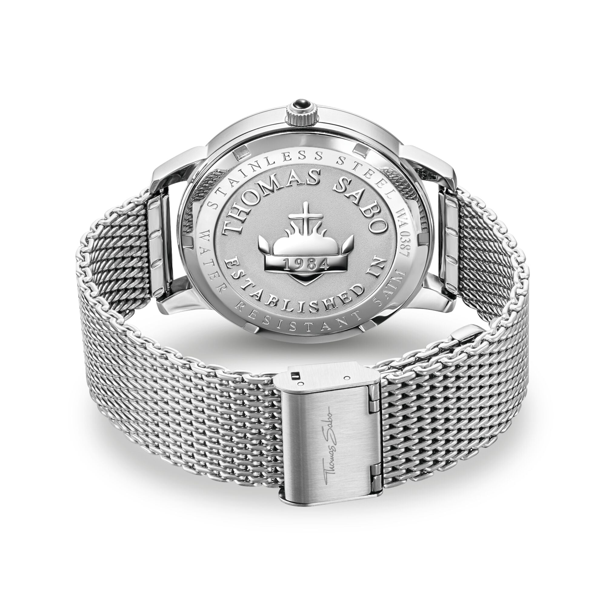 Klocka Elements Of Nature Silver Wa0387 201 201 - Dahlströms Guld
