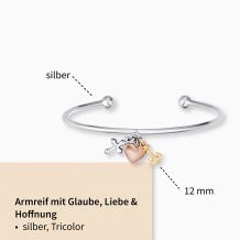 Armband Tro Hopp & Kärlek - Dahlströms Guld