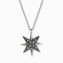 Halsband Stjärna Marcasit Ern Lilstar Ma - Dahlströms Guld