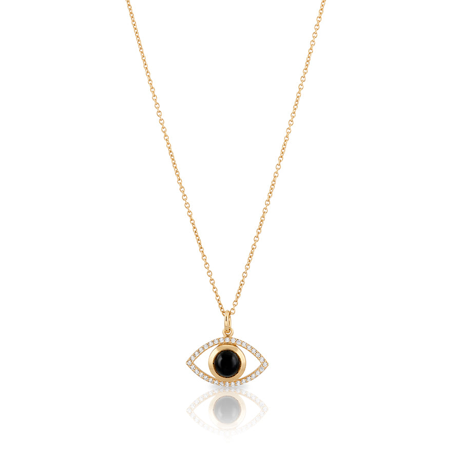 Halsband Devine Eye Gp54 - Dahlströms Guld