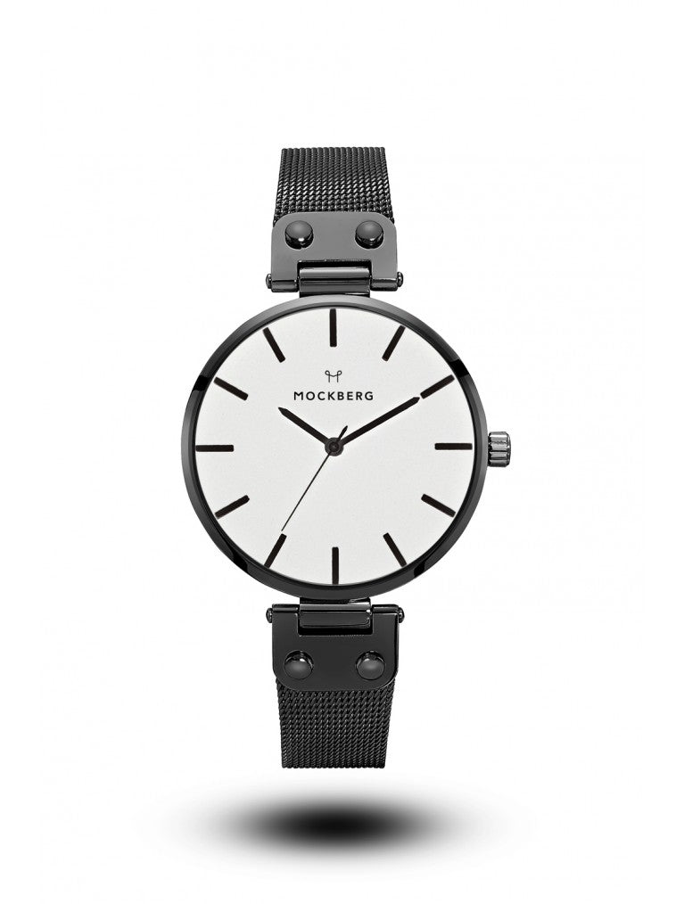 Klocka Lio Black White 34 Mm Mo306 - Dahlströms Guld