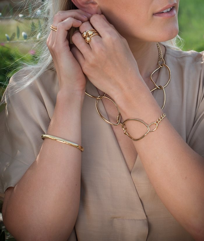 Armband Milla Big Br Guld - Dahlströms Guld
