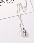 Halsband Leaf Silver Mo796 - Dahlströms Guld