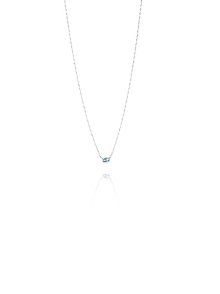 Halsband Love Bead Topaz - Dahlströms Guld