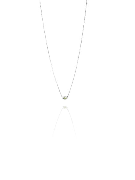 Halsband Love Bead Green Quartz - Dahlströms Guld