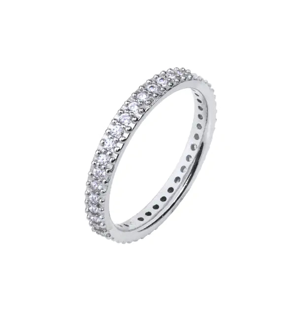 Alliance Ring Silver Platinum Platinum Circumite - Dahlströms Guld