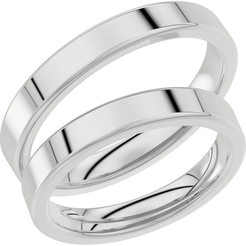 237-3,5 - Slät ring i silver - Dahlströms Guld