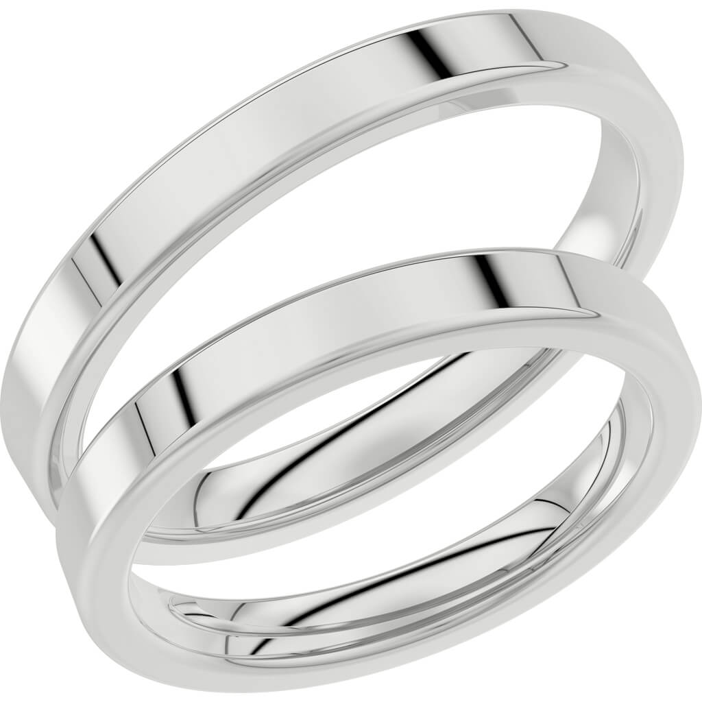 237-3 - Slät ring i silver - Dahlströms Guld