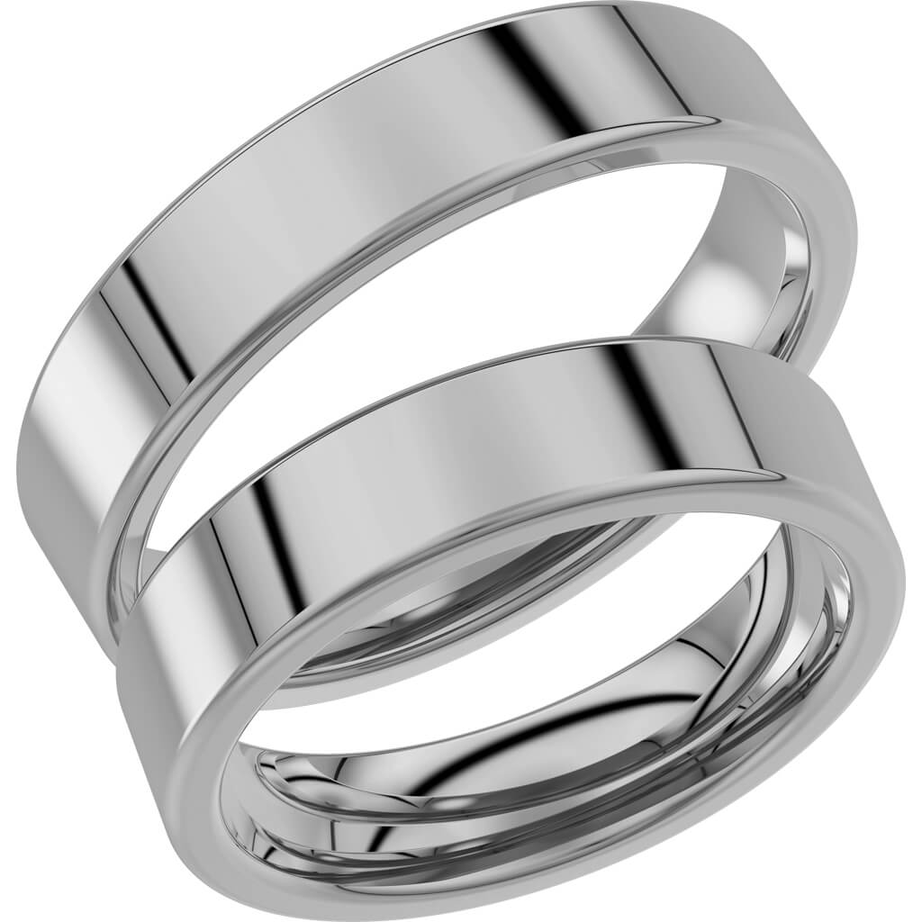 237-5 - Slät ring i palladium - Dahlströms Guld