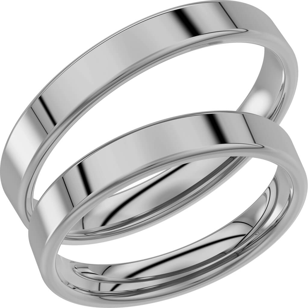 238-3,5 - Slät ring i palladium - Dahlströms Guld