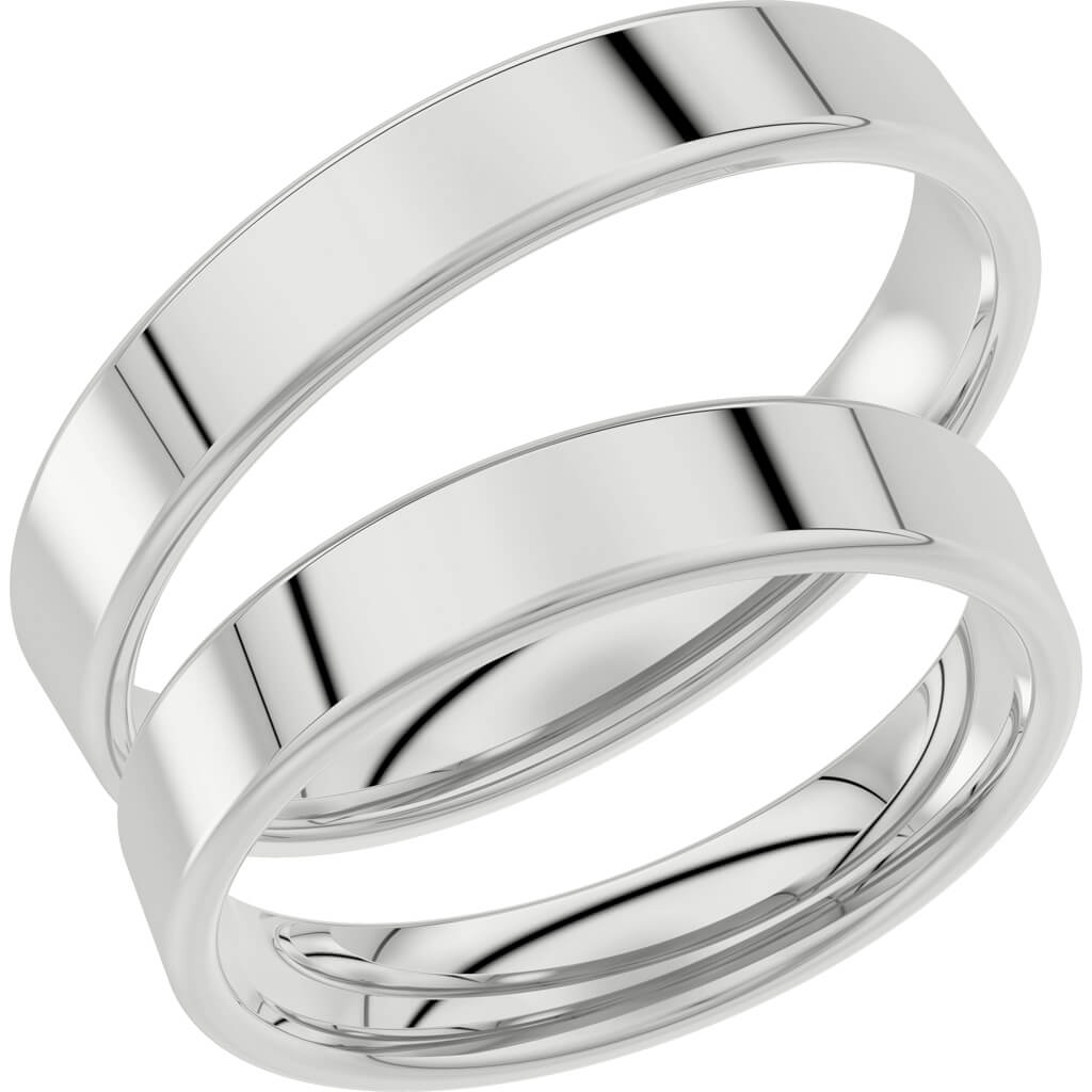 238-4 - Slät ring i silver - Dahlströms Guld