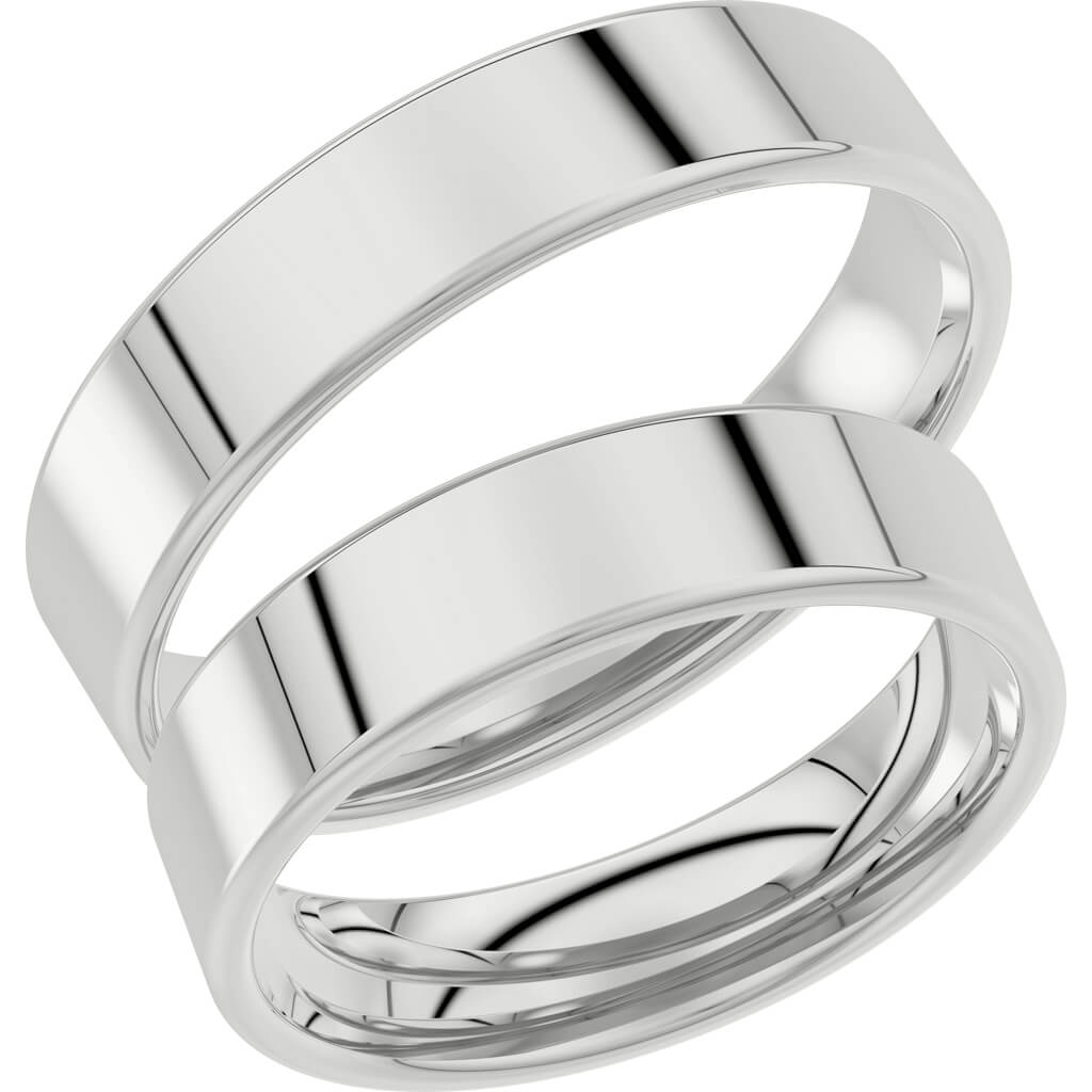 238-5 - Slät ring i silver - Dahlströms Guld