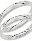 240-3 - Slät ring i silver - Dahlströms Guld