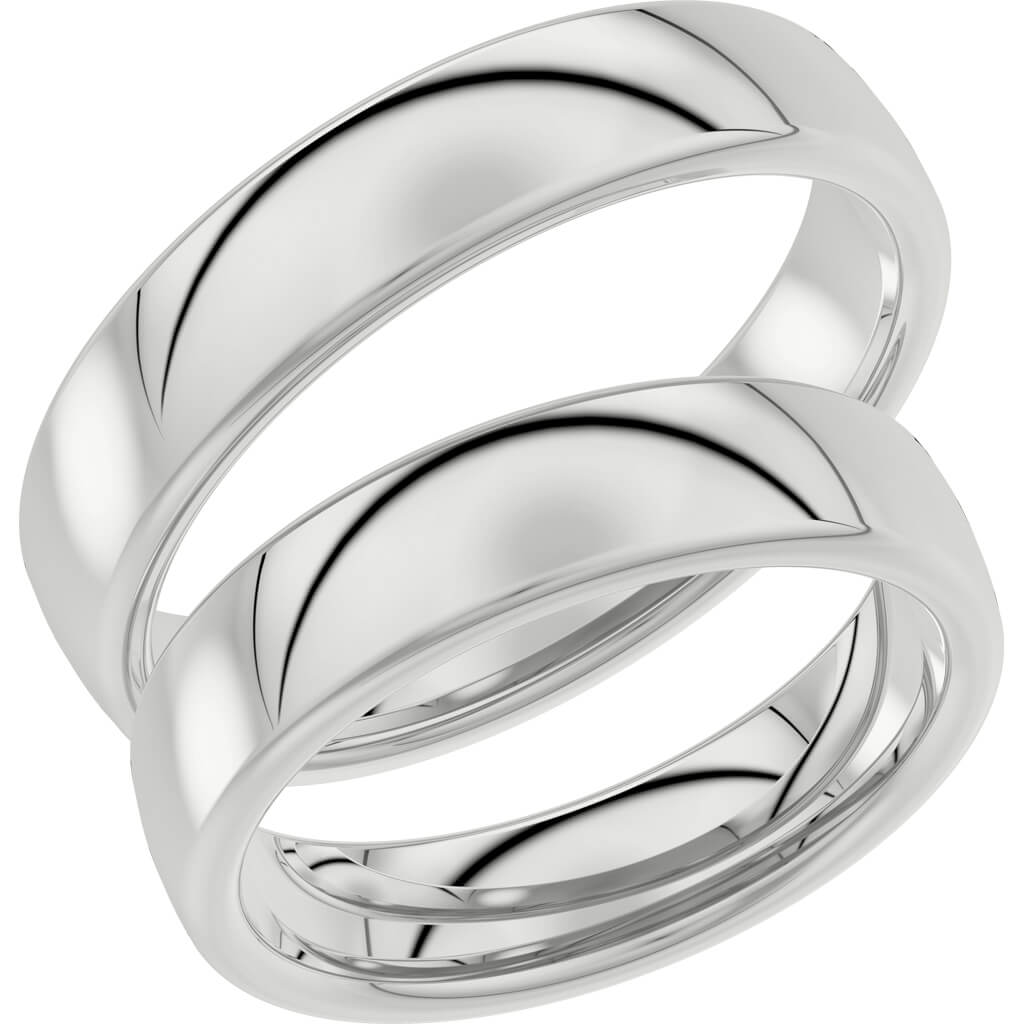 240-5 - Slät ring i silver - Dahlströms Guld