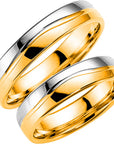 289-5 - Flerfärgad ring i rödguld & vitguld - Dahlströms Guld