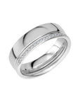 720-4 - Slät ring i silver - Dahlströms Guld