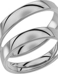 720-4 - Slät ring i vitguld - Dahlströms Guld