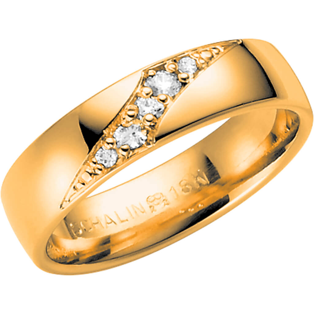 LIBRA - Ring i rödguld - Dahlströms Guld
